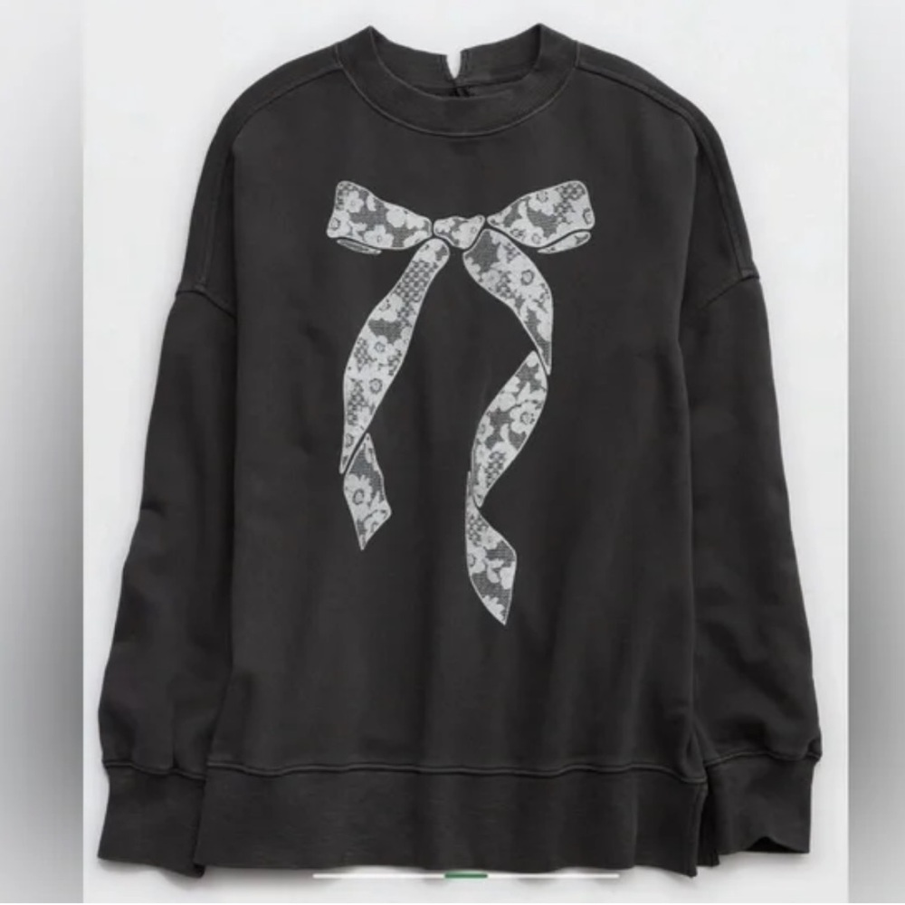 Aerie Big Chill Bow Sweatshirt